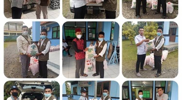 UPZ Salurkan Zakat ASN diperbatasan Bagian Selatan Provinsi Banten