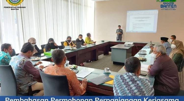 Rapat  Persiapan Pembahasan Perpanjangan Kerjasama Universitas Islam Negeri Maulana Hasanuddin Banten