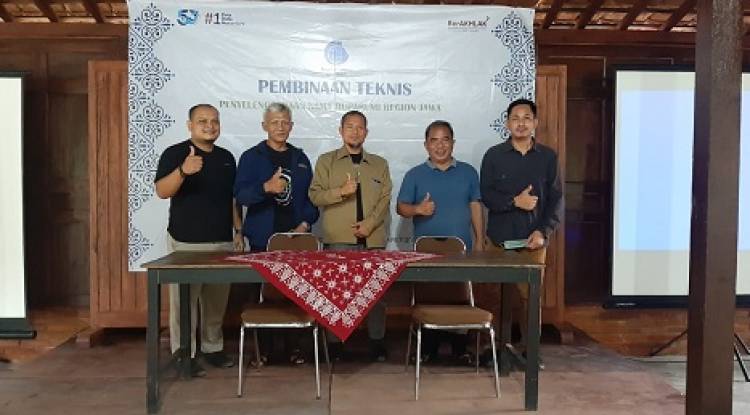 Banten kirimkan Personil BIMTEK Pelaksanaan Penyelenggaraan Nama Rupabumi (PNR) 2022. 