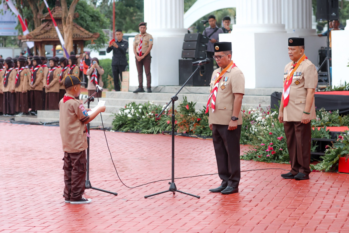 Gubernur Banten Andra Soni: Gerakan Pramuka Membentuk Karakter Generasi Muda