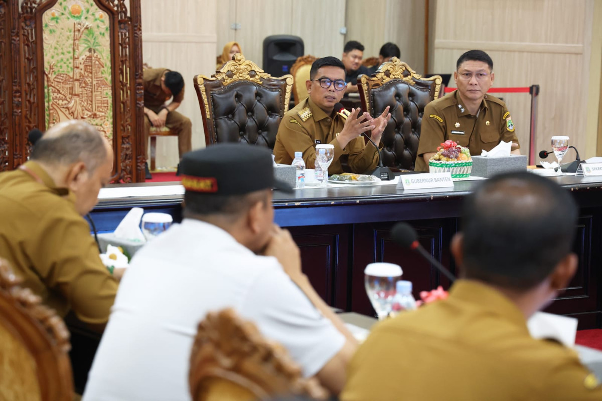 Gubernur Banten Andra Soni Tegaskan Program dan Kegiatan Harus Sentuh Masyarakat