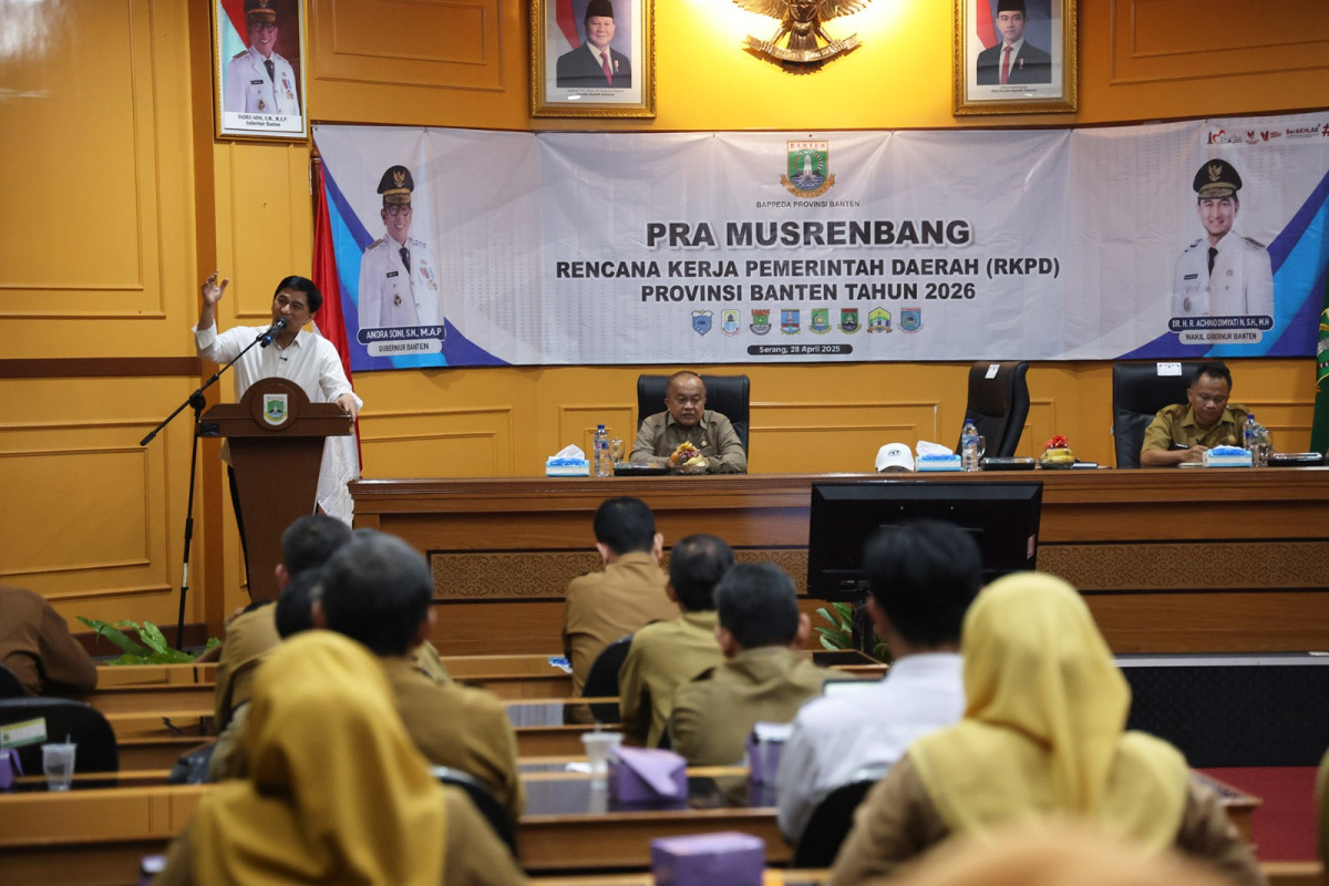 Pra Musrembang Rencana Kerja Pemerintah Daerah (RKPD) Provinsi Banten tahun 2026