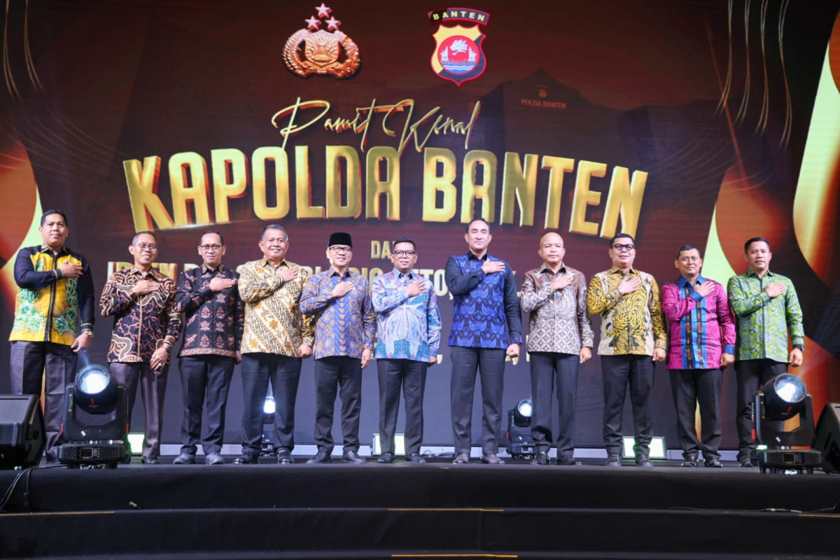 Dorong Pembangunan dan Pertumbuhan Ekonomi, Gubernur Banten Andra Soni:Perkuat Sinergi dengan Polda Banten