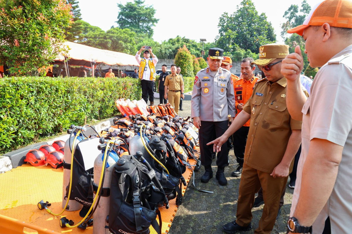 Gubernur Banten Andra Soni Tekankan Sinergi Pemerintah dan Masyarakat dalam Kesiapsiagaan Bencana