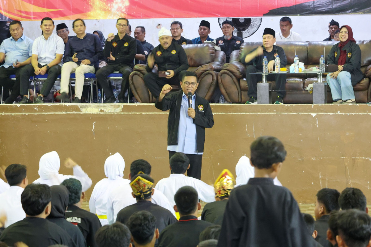Buka SMI KOMDA Banten Cup II, Gubernur Andra Soni Sebut Disiplin Jadi Kunci Atlet Raih Prestasi