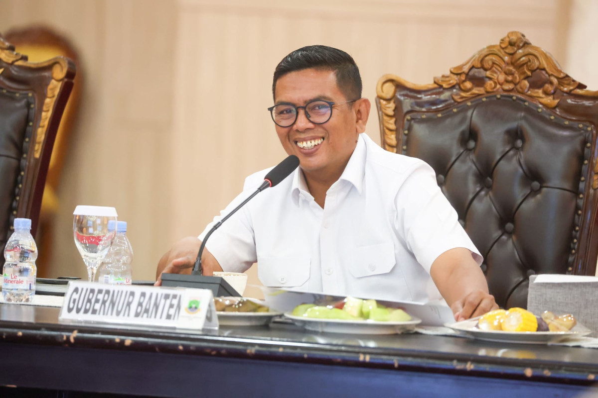 Gelar Rapim, Gubernur Andra Soni Perintahkan OPD Bekerja Lebih Maksimal