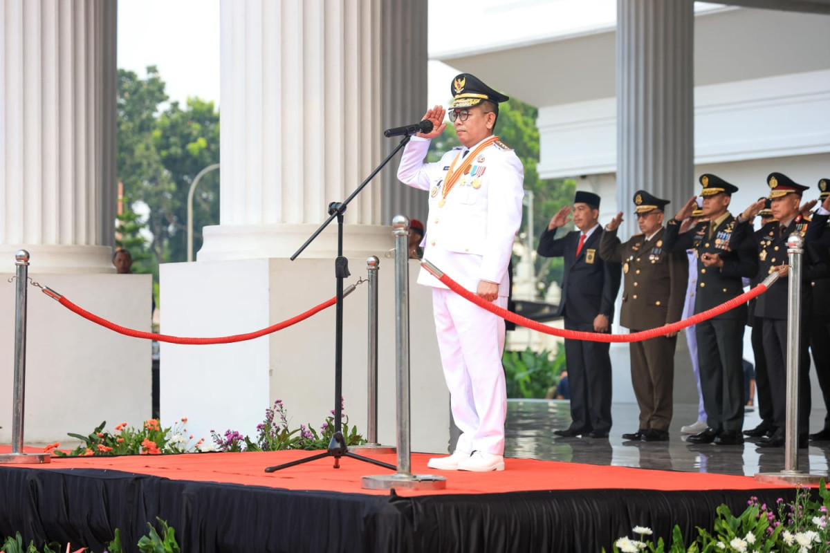 Gubernur Andra Soni Ajak Perkuat Komitmen Kebangsaan di Peringatan Hari Lahir Pancasila