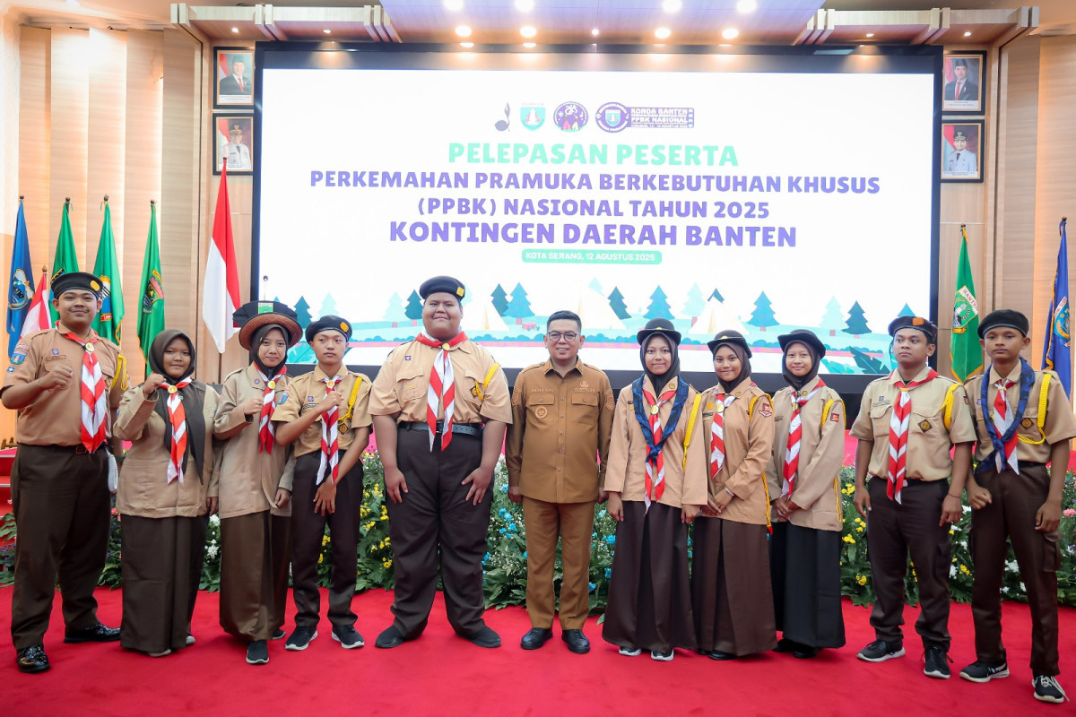 Lepas Kontingen PPBKN 2025, Gubernur Banten Andra Soni: Semua Anak Istimewa, Bawa Nama Baik Daerah