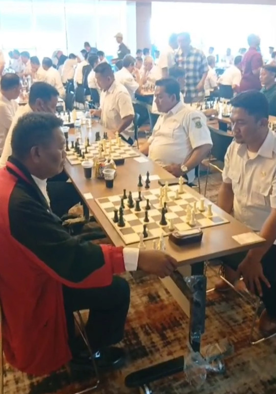 Perlombaan Catur Antar Perangkat Daerah pada HUT Banten ke-25