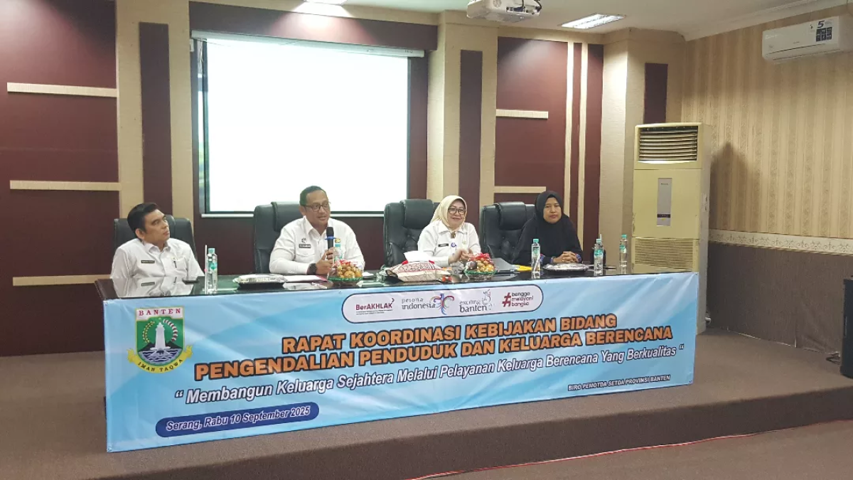 Rapat Koordinasi Kebijakan Bidang Pengendalian Penduduk dan Keluarga Berencana