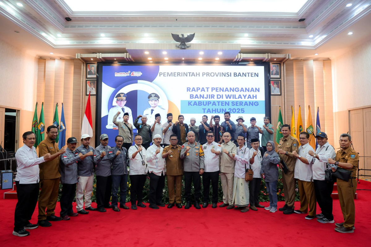 Gerak Cepat Tangani Banjir Padarincang, Gubernur Andra Soni Perintahkan Pengerahan Alat Berat Hari Ini