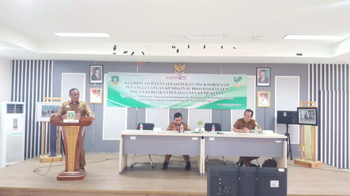 Koordinasi dan Evaluasi Peran Tim Koordinasi Penanggulangan Kemiskinan di Provinsi Banten dalam Kebijakan Penanggulangan Kemiskinan