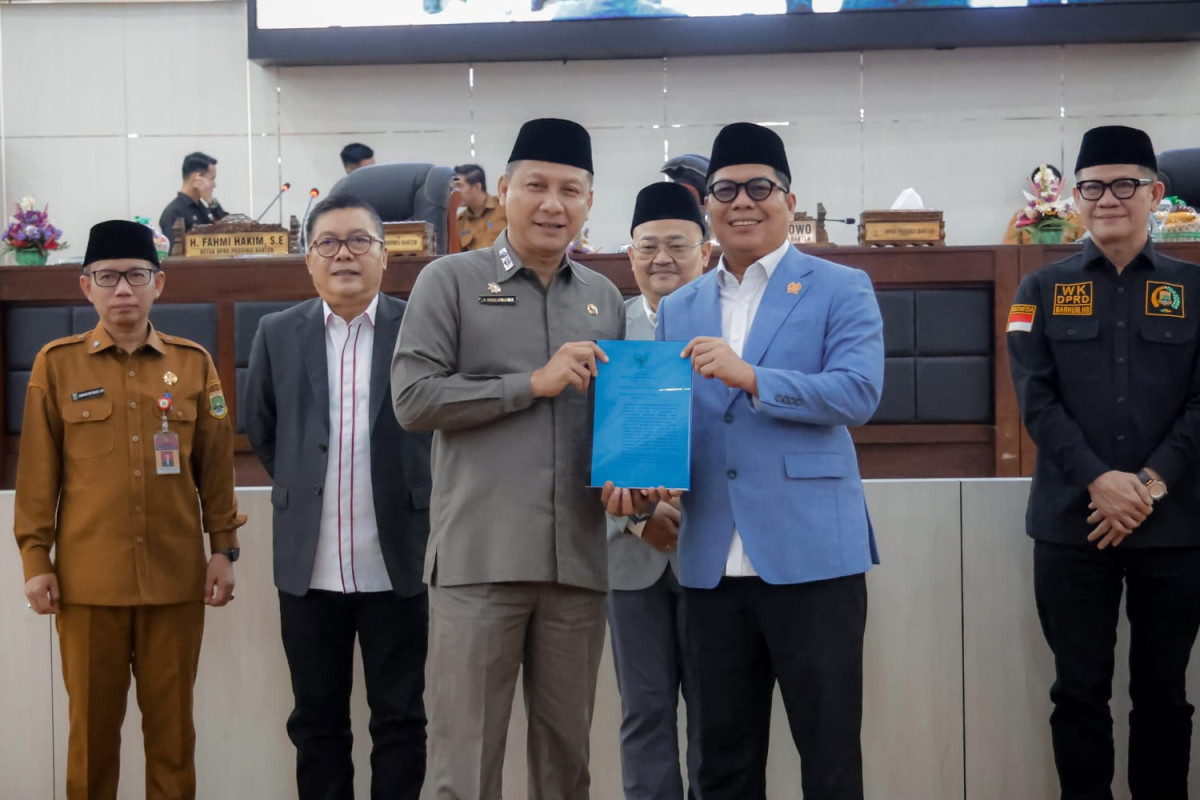 Perkuat Bank Banten dan Perlindungan Pekerja, Pemprov dan DPRD Banten Sepakati Dua Raperda Strategis