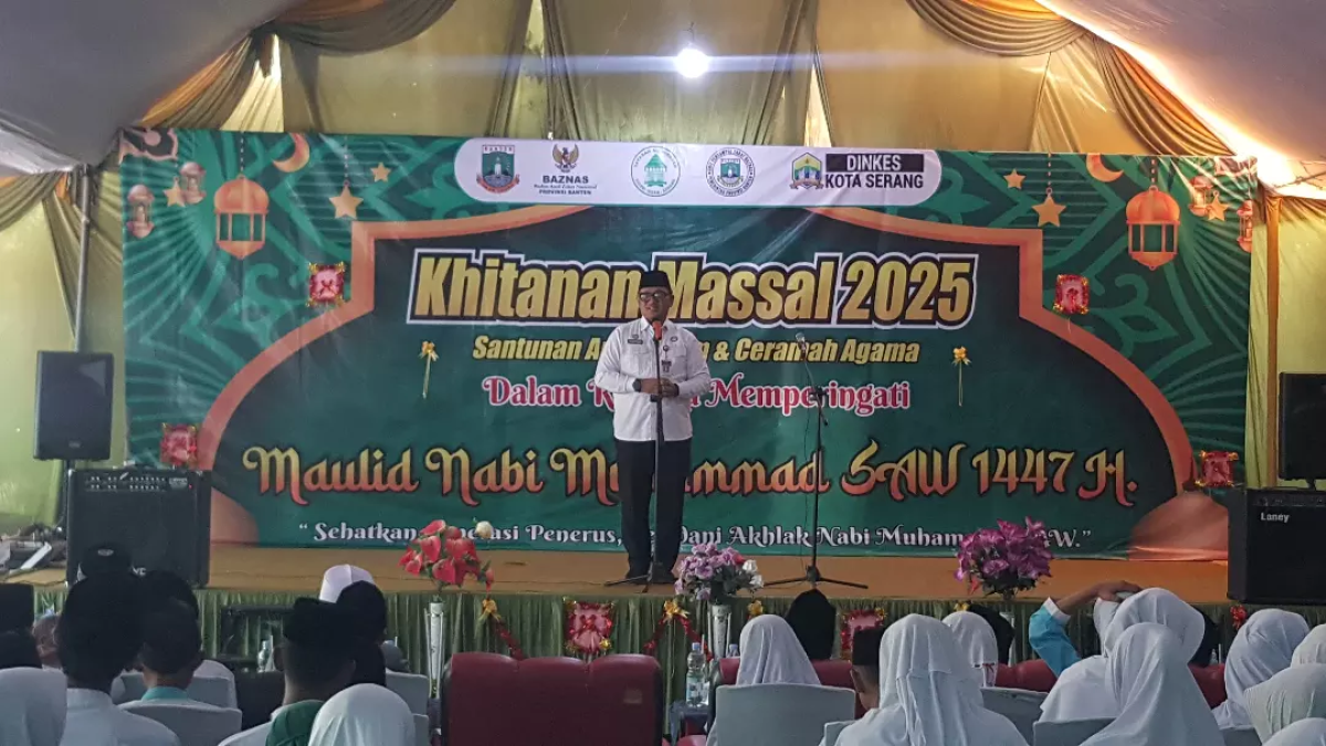 Kepala Biro Pemerintahan dan Otonomi Daerah Provinsi Banten Hadiri Khitanan Massal dan Santunan di Yayasan Nurul Hidayah