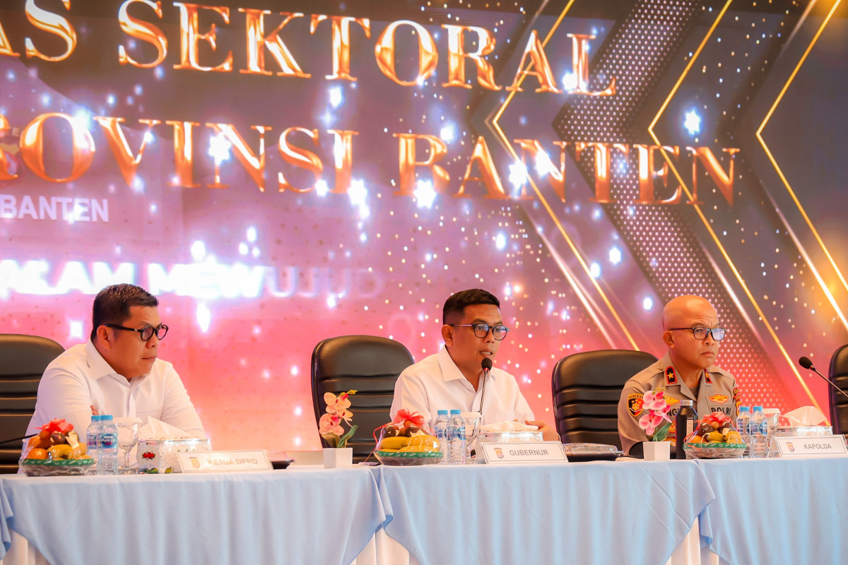 Jaga Ketenangan Masyarakat, Gubernur Banten Andra Soni Tegaskan Forkopimda Solid Jaga Kamtibmas