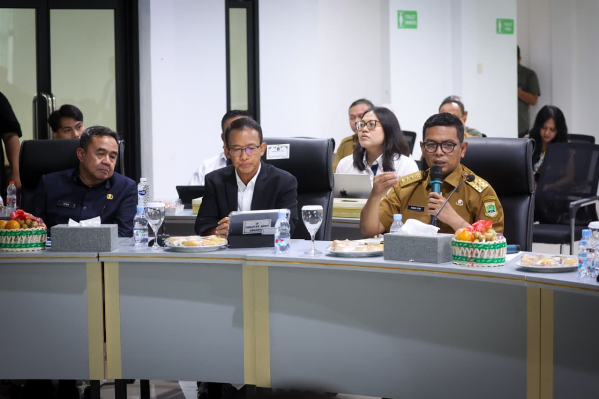 Gubernur Banten Andra Soni Gelar Rakor Pembangunan MRT di Wilayah Provinsi Banten
