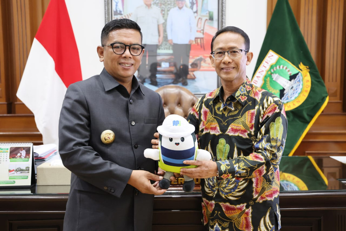 Dirut PT MRT Jakarta Temui Gubernur, Bahas Tindak Lanjut Rute Balaraja-Kembangan