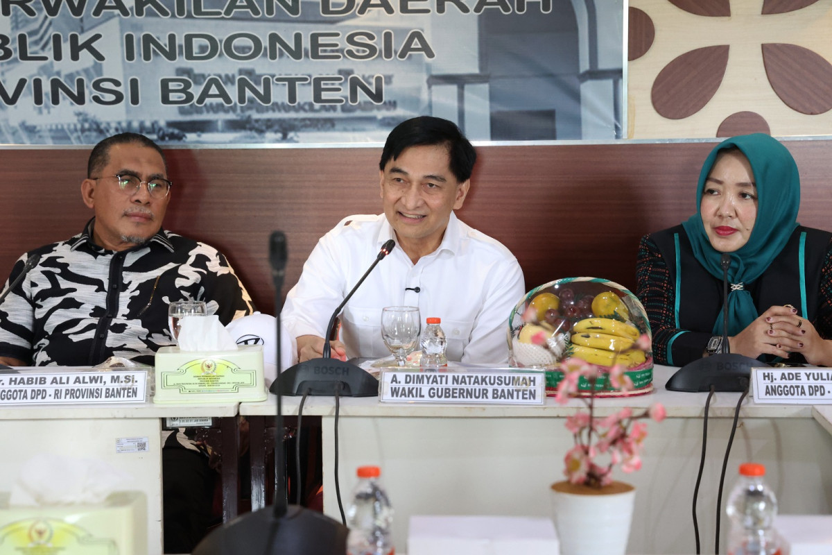 Wagub Banten A Dimyati Natakusumah: Provinsi Banten Terbuka untuk Investasi, Namun Harus Taat Aturan