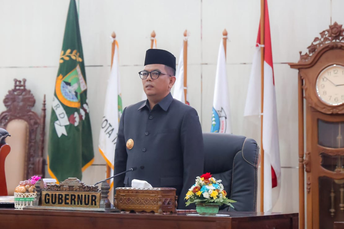 Gubernur Banten Andra Soni Tegaskan Komitmen Tindaklanjuti Pandangan DPRD atas Raperda Perubahan APBD 2025