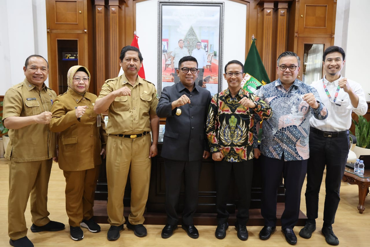 Gubernur Banten Andra Soni dan Dirut PT MRT Jakarta Bahas Rute Baru MRT di Wilayah Provinsi Banten
