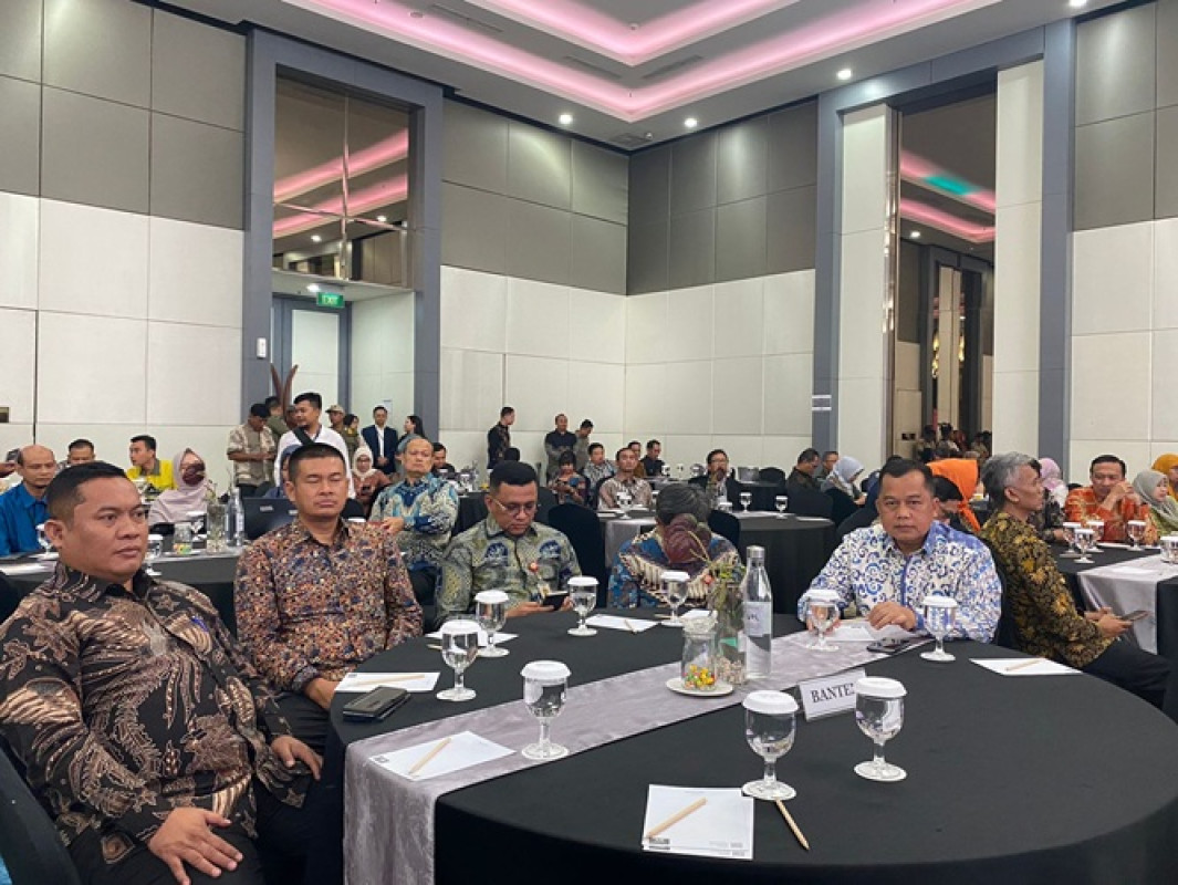 Konreg PDRB Jabalnusra 2025 dan Penandatanganan MoU antara Pemprov Banten dengan BPS RI