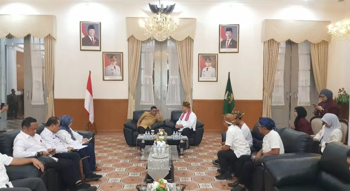 Audiensi bersama Warga Cisungsang Kabupaten Lebak