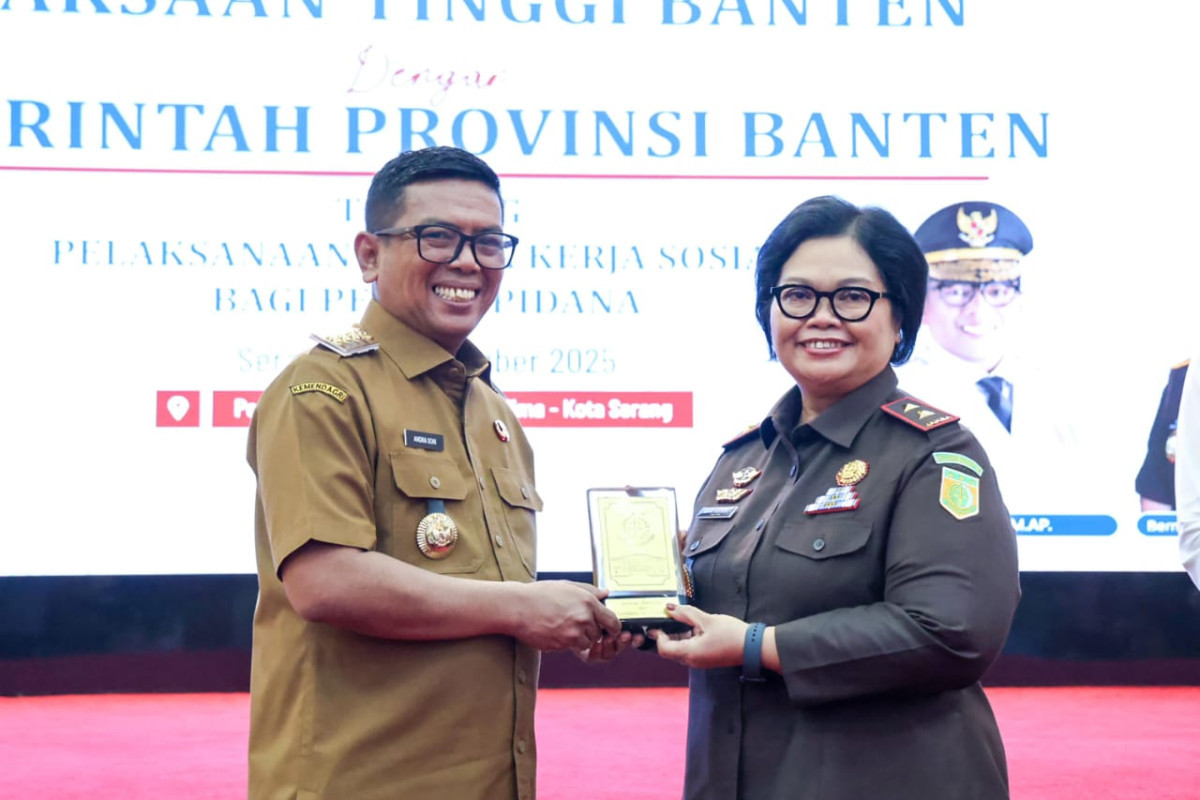 Penandatanganan Penandatanganan MoU/PKS Antara Kejaksaan Tinggi Banten dengan Pemprov Banten
