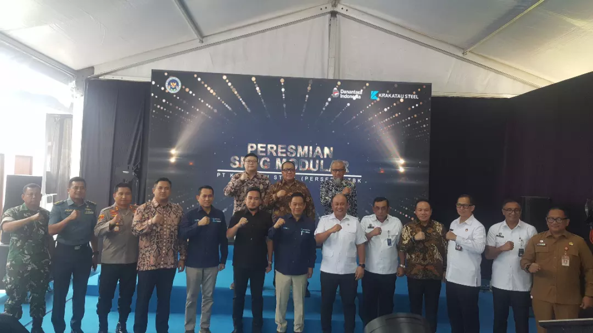 Peresmian Dapur MBG Modular PT. Krakatau Steel